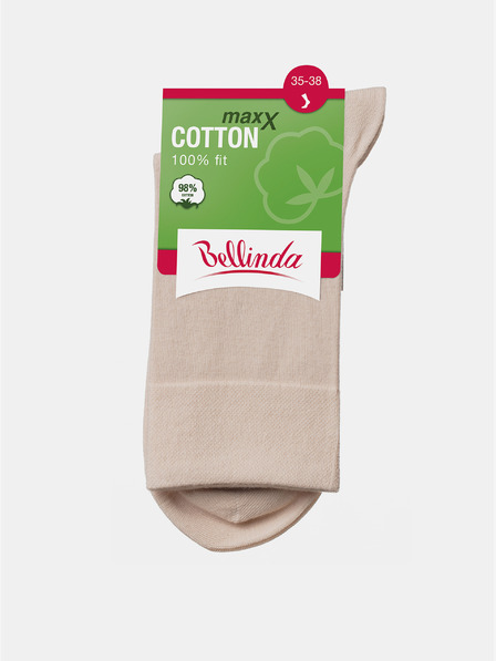 Bellinda Beige Bellinda COTTON MAXX LADIES SOCKS