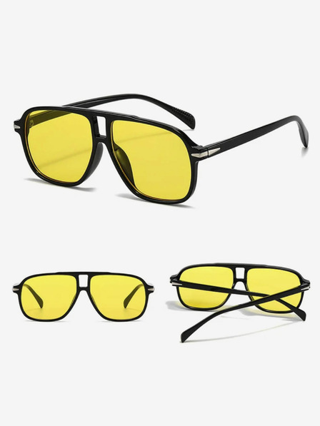 VEYREY Schwarze VeyRey Ghost Sonnenbrille