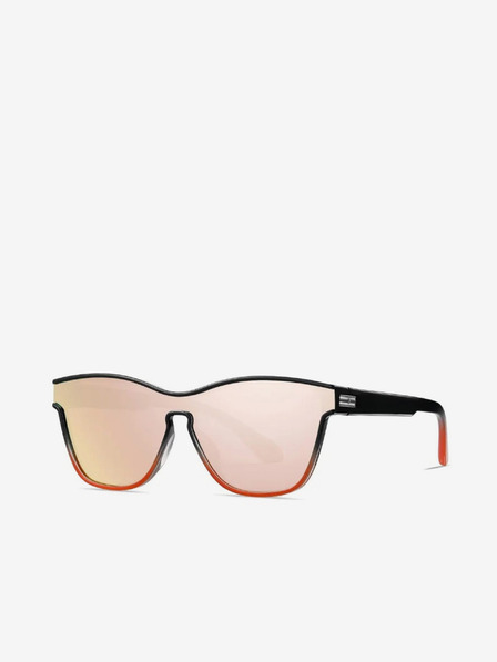 VEYREY VeyRey Sonnenbrille Orin Polarized Sonnenbrille Semi-Framed Orange Gläser Universal