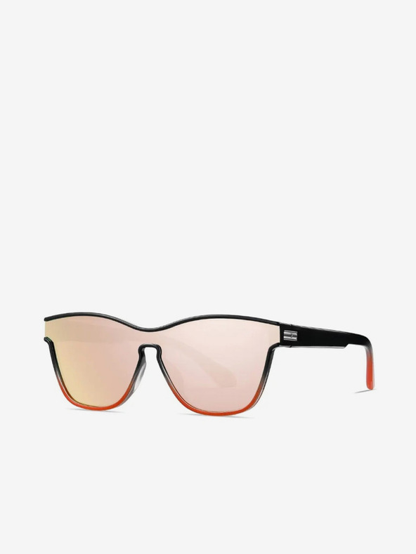 VEYREY VeyRey Sonnenbrille Orin Polarized Sonnenbrille Semi-Framed Orange Gläser Universal