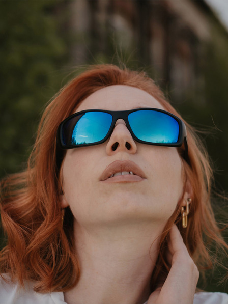 VEYREY VeyRey Herren Wassersport Polarisierte Sonnenbrille Ywaibon Schwarz Universal Floating Sunglasses