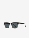 VEYREY Schwarze polarisierte Sonnenbrille VeyRey Beckham Stitch
