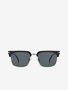 VEYREY Schwarze polarisierte Sonnenbrille VeyRey Beckham Stitch