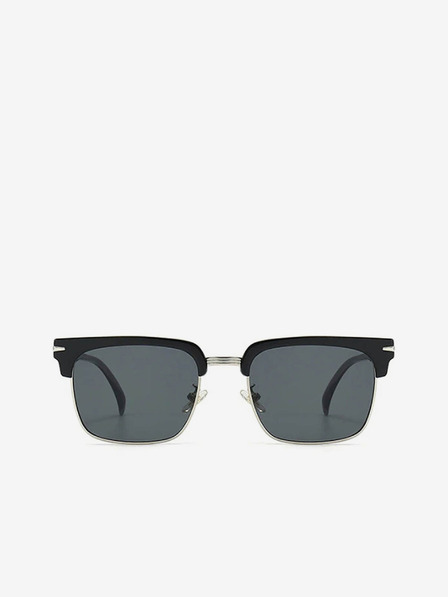 VEYREY Schwarze polarisierte Sonnenbrille VeyRey Beckham Stitch