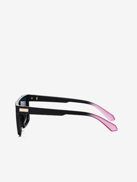VEYREY VeyRey Sonnenbrille Eltuk Polarisierende Sonnenbrille Semi-Frame Lila Gläser Universal