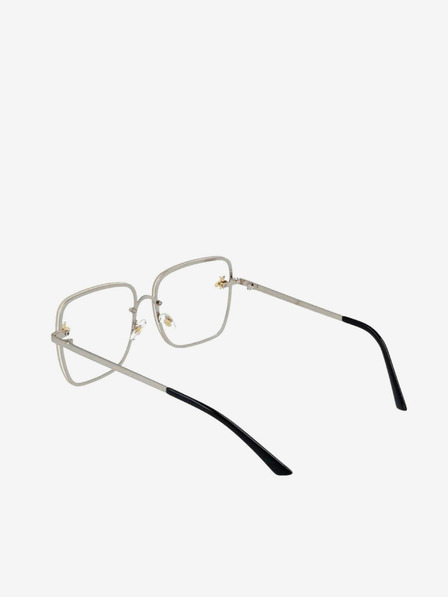 VEYREY VeyRey Blue Light Blocking Brille Guith Square Silber Universal