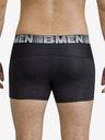 Bellinda Schwarze Herren-Sport-Boxershorts Bellinda 3D FLEX AIR BOXER