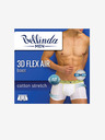Bellinda Schwarze Herren-Sport-Boxershorts Bellinda 3D FLEX AIR BOXER