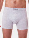 Bellinda Grau gestromte Herren-Sport-Boxershorts Bellinda SPORT BOXER