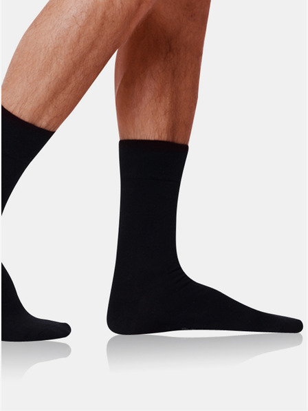 Bellinda Schwarze Herren Bellinda COTTON MAXX MEN SOCKS