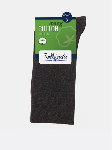 Bellinda Schwarze Herren Bellinda COTTON MAXX MEN SOCKS