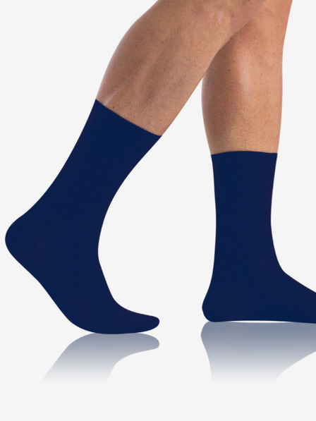 Bellinda Dunkelblaue Herren Bellinda BAMBUS COMFORT SOCKS