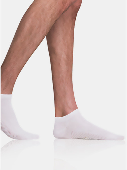Bellinda Weiße Herren Bellinda BAMBUS AIR IN-SHOE SOCKS