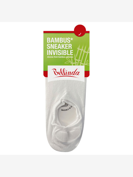 Bellinda Weiße Unisex Bellinda BAMBUS SNEAKER SOCKS