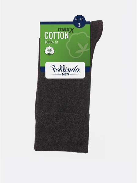 Bellinda Dunkelgraue Herren Bellinda COTTON MAXX MEN SOCKS