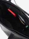 Elega Schwarze Damen Lederhandtasche ELEGA Melanie