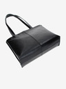 Elega Schwarze Damen Lederhandtasche ELEGA Melanie