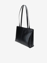 Elega Schwarze Damen Lederhandtasche ELEGA Melanie