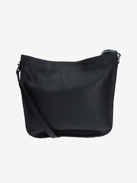 Elega Schwarze Damen Leder Crossbody Tasche ELEGA Hobie