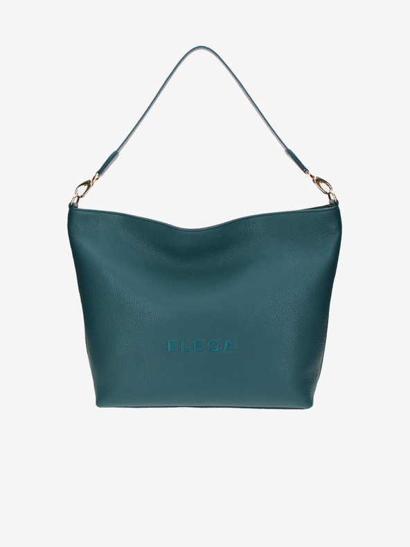 Elega Petrol Damen Lederhandtasche ELEGA Fancy