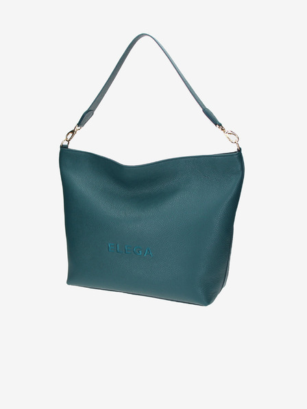 Elega Petrol Damen Lederhandtasche ELEGA Fancy