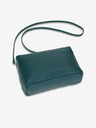 Elega Petrol Damen Leder Crossbody Handtasche Elega Fluffy