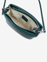 Elega Petrol Damen Leder Crossbody Handtasche Elega Fluffy