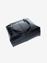 Elega Schwarze Damenhandtasche aus Leder ELEGA Mel