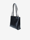 Elega Schwarze Damenhandtasche aus Leder ELEGA Mel