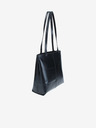Elega Schwarze Damenhandtasche aus Leder ELEGA Mel