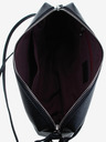 Elega Schwarze Damen Leder Crossbody Handtasche ELEGA Hill