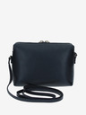 Elega Schwarze Damen Leder Crossbody Handtasche ELEGA Hillary