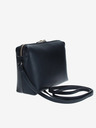 Elega Schwarze Damen Leder Crossbody Handtasche ELEGA Hillary