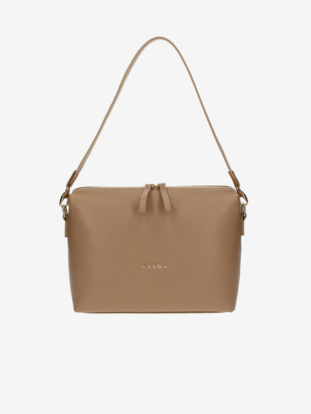 Elega Hellbraune Damen Lederhandtasche ELEGA Hills