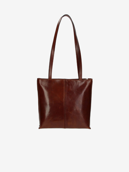 Elega Braune Damen Lederhandtasche ELEGA Mel