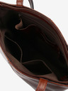 Elega Braune Damen Lederhandtasche ELEGA Mel