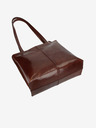 Elega Braune Damen Lederhandtasche ELEGA Mel