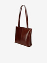 Elega Braune Damen Lederhandtasche ELEGA Mel