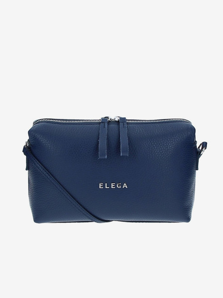 Elega Dunkelblau Damen Leder Crossbody Handtasche ELEGA Hill