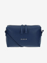 Elega Dunkelblau Damen Leder Crossbody Handtasche ELEGA Hill