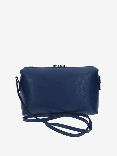 Elega Dunkelblau Damen Leder Crossbody Handtasche ELEGA Hill
