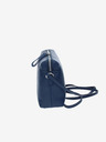 Elega Dunkelblau Damen Leder Crossbody Handtasche ELEGA Hill