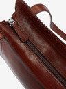 Elega Braune Damen ELEGA Megan Lederhandtasche