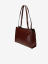 Elega Braune Damen ELEGA Megan Lederhandtasche