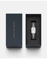 Daniel Wellington Daniel Wellington Mesh Quadro Sterling Silber Damenuhr