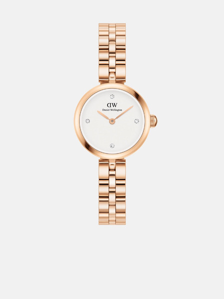 Daniel Wellington Rosa und goldene Daniel Wellington Elan Lumine Damenuhr