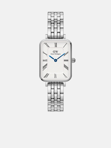 Daniel Wellington Silberne Daniel Wellington Quadro 5-link Damenuhr