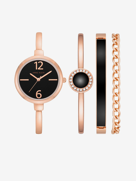 Anne Klein Armbanduhr und Armband in Roségold von Anne Klein