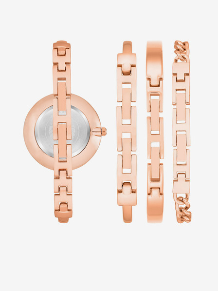 Anne Klein Armbanduhr und Armband in Roségold von Anne Klein