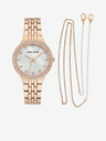 Anne Klein Anne Klein Uhren- und Kettenset in Roségold